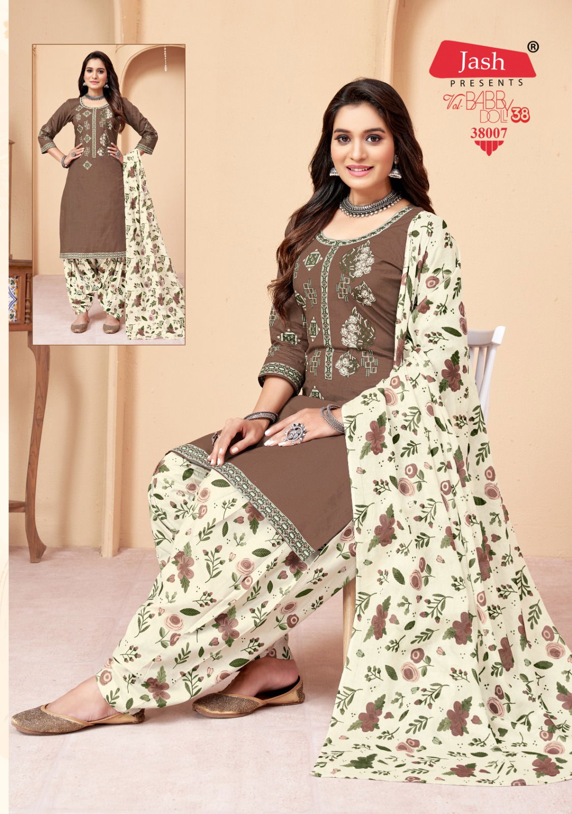 Jash Baby Doll Vol 38 Printed Cotton Dress Material Catalog